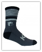 3/4 Crew Striped Bamboo Athletic Sock