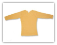 Women's Tangerine 3/4 Sleeve Shirt